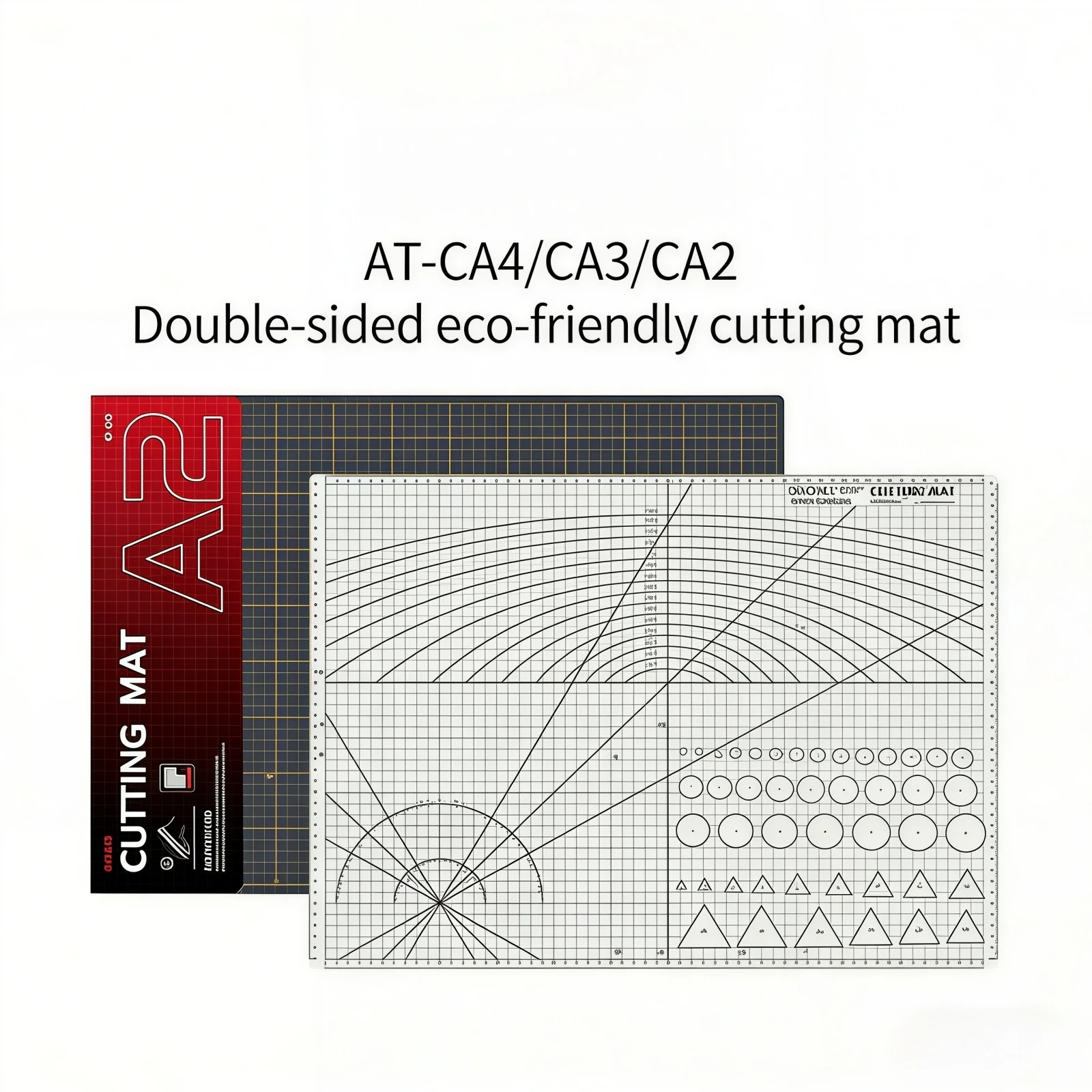 Tapis de découpe pour ruban adhésif DSPIAE, conception double face, outils de construction de modèles, plaque de découpe - Polygonal