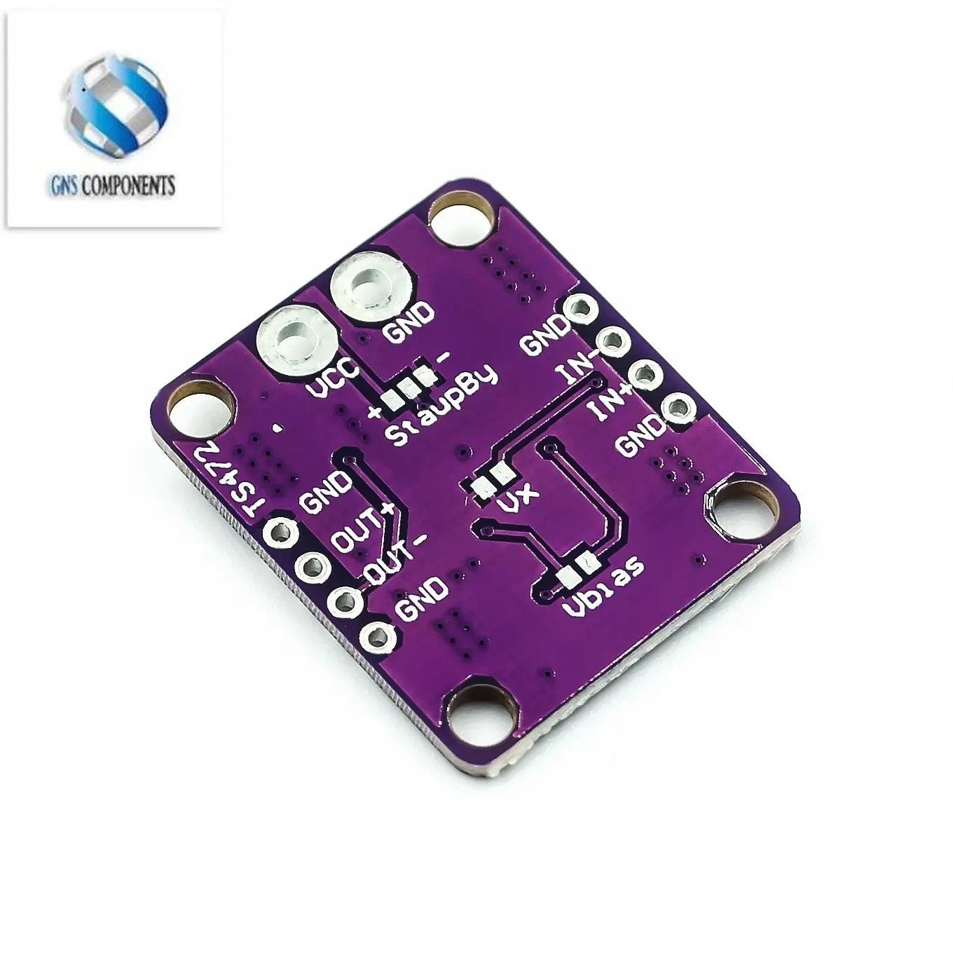 TS472 Amplifier Module Low Noise Electret Microphone Audio Preamplifier Board With 2.0 V Bias Output PDA audio development board