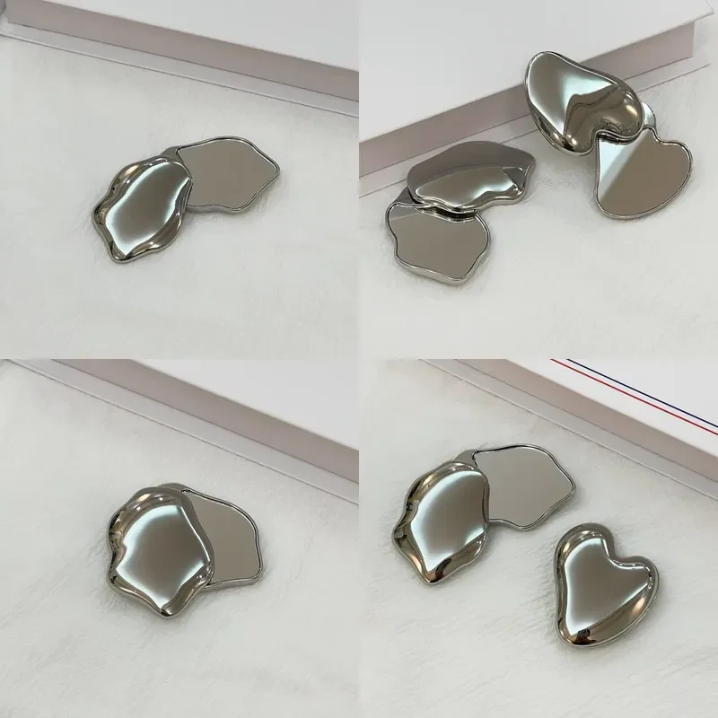 for Irregular Die Casting Zinc Alloy Foldable Portable Metal Mirror Crafts