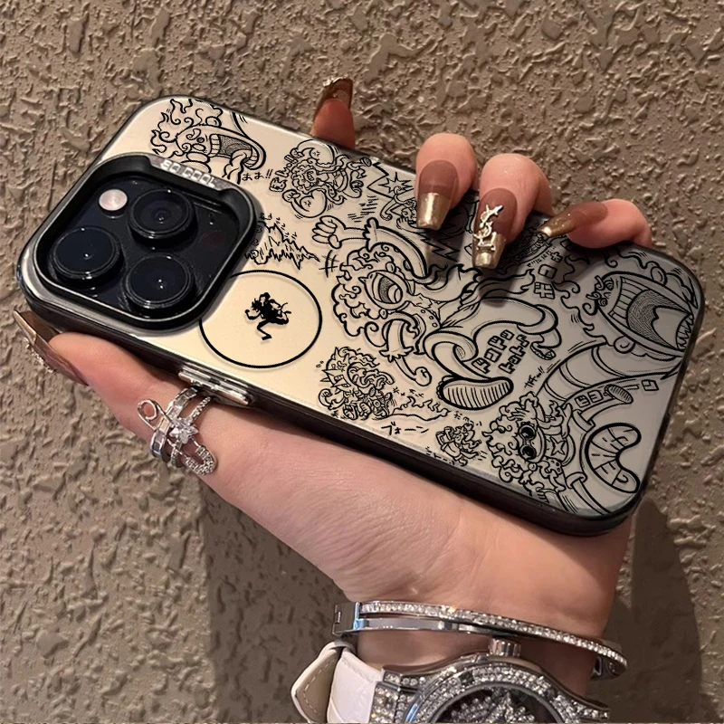 Luffy Shanks Buggy Teach Hard Phone Case for Xiaomi 15T 14T 13T 12 12T 11X Pro 14 13 12S 11 Ultra 12X 10S 11 10 Lite 5G NE Cover view 5