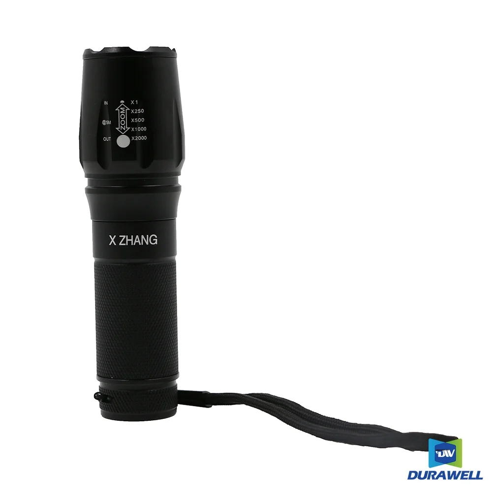 X900 Rechargeable Military Tactical Police Flashlight With Zoom
