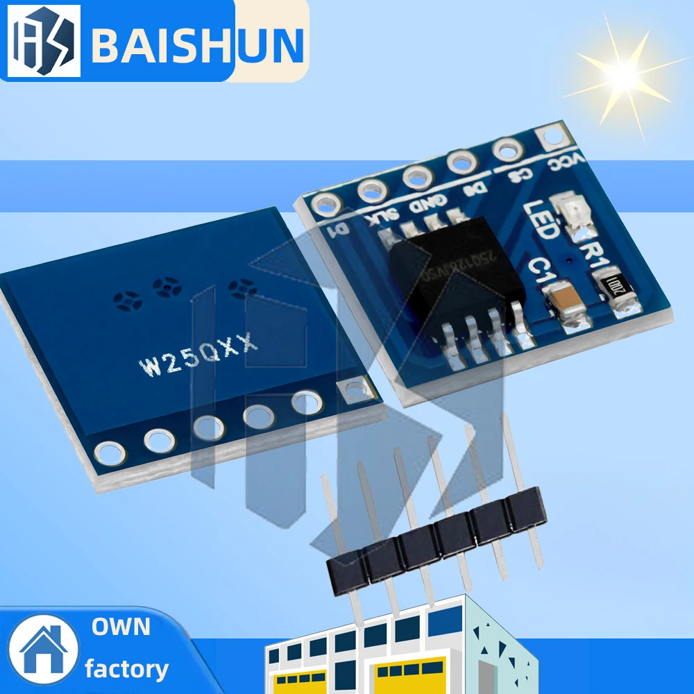 W25Q128 128Mbit 8Mb… - image