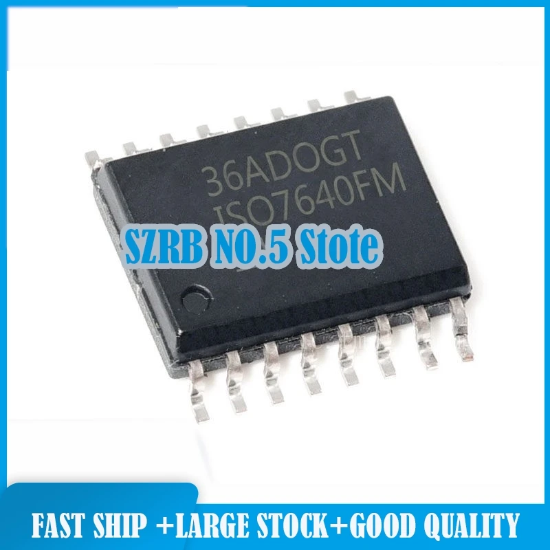 

10pcs/lot ISO7640FMDWR ISP762T NRF8001-R2Q32-R AD7528JRZ DS18S20Z-T&R IC Chips component