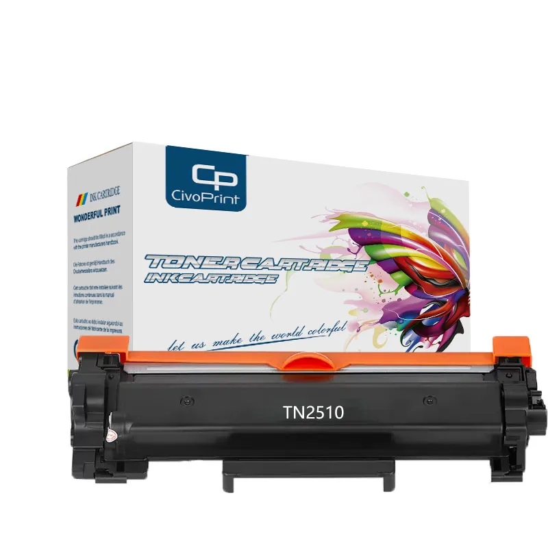 

Civo EU TN2510 Toner Cartridge For Brother L2400DWE L2400DW L2442DW L2445DW L2447DW L2860DW L2800DW L2860DWE L2835DW L2827DWX