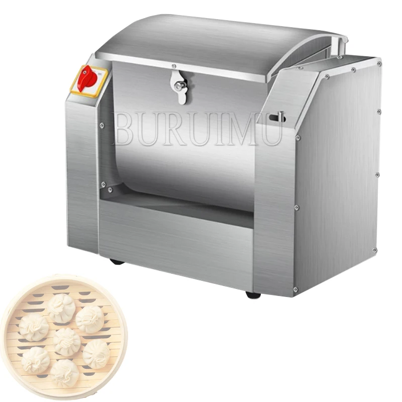 

Automatic Dough Mixer 220V Commercial Stainless Steel Flour Mixer Bread Dough Kneading Machine