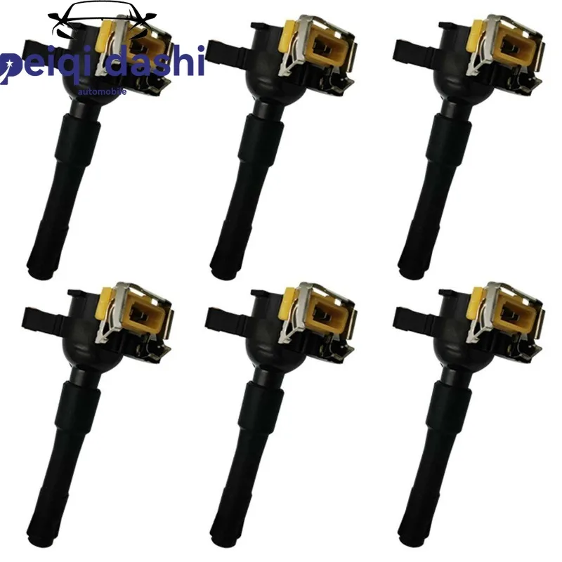 

6 шт. 12137599219 Автозапчасти: Катушка зажигания для BMW 323i 325i 328i 330i 525i 528i 530i M3 M5