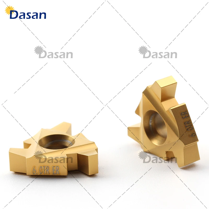 

10PCS 22ER TR 22IR 4.0TR 5.0TR 6.0TR Tugsten Carbide Inserts Threading Blade CNC Thread Plate Lathe Turning Tool
