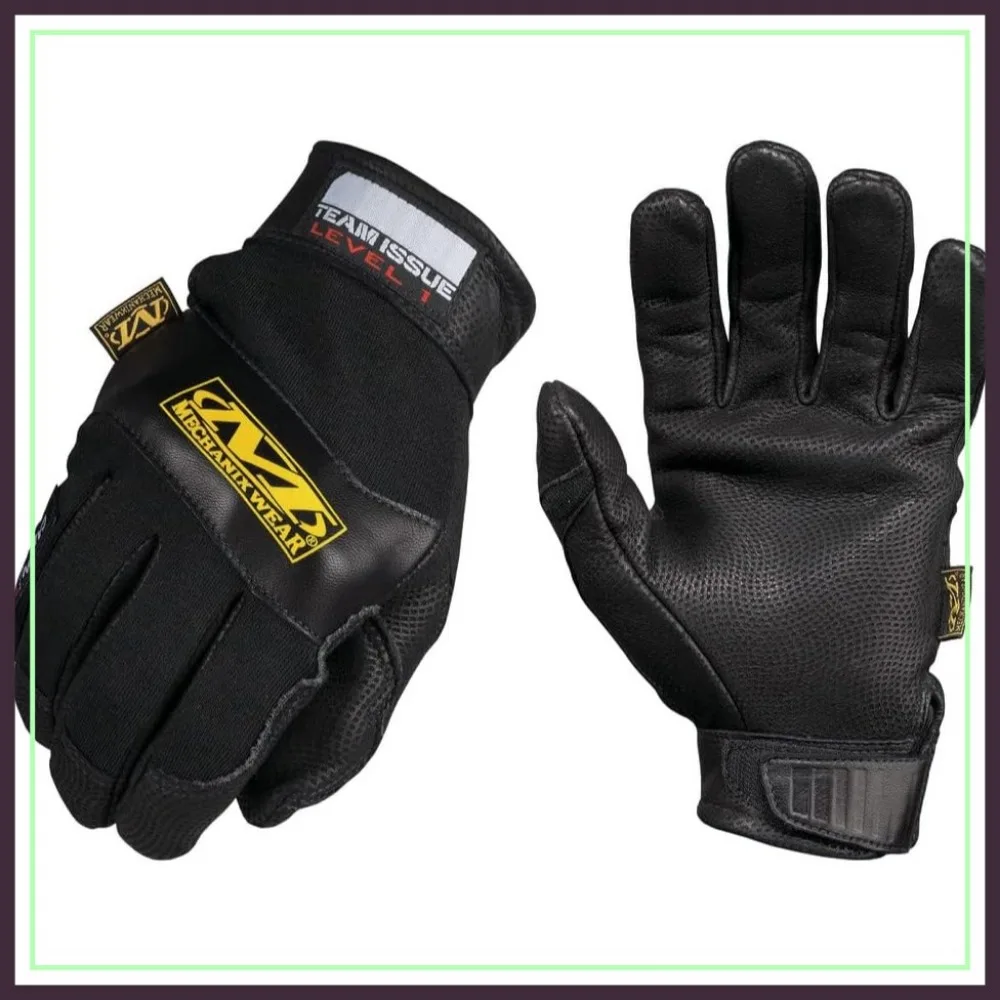 

Level 1 Fire Protection Gloves - Extreme Heat & Flame Resistant - Heavy Duty High Temp - Large - Black
