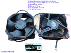 MF75251VX-1Q010-S99 옵토마 프로젝터 에이서 레이저 기계용 선풍기, lu-200x NEC NP-CR3400HL, 7D901G001, DC12V, 3.26W