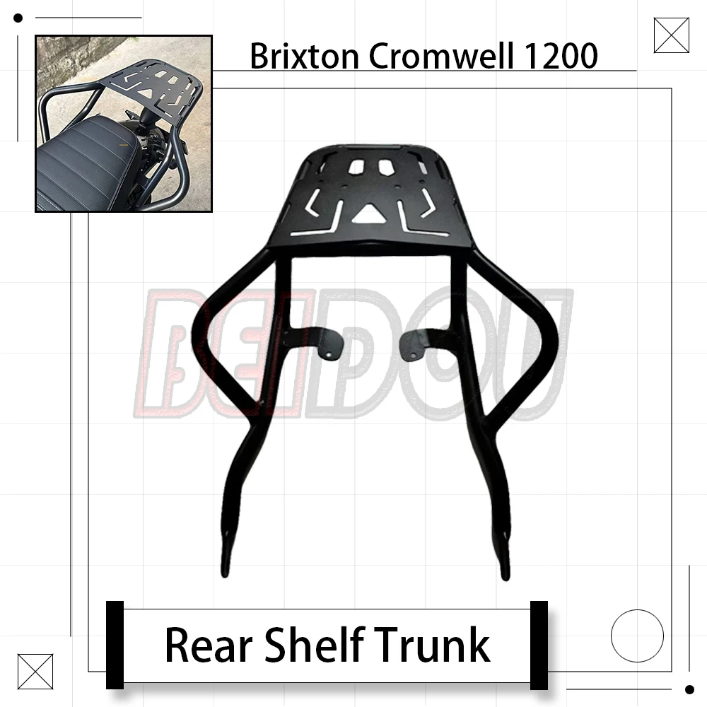 

For Brixton Cromwell 1200 1200Cromwell Cromwell1200 Original Accessories Rear Rack Luggage Rack Bracket Trunk