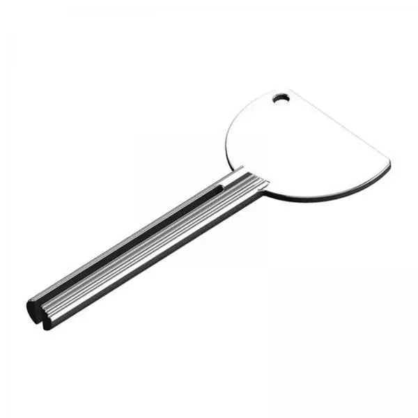 Toothpaste Squeezer Stainless Metal Key Roller Tube Wringer Daily Living Aid for Bathroom Creams Ointments and Paint