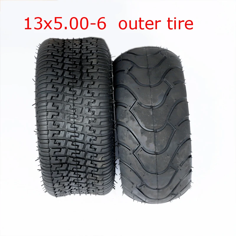 

13X5.00-6 inch tire snow plow tires butterfly flower tires 13 * 5.00-6 inch beach tires