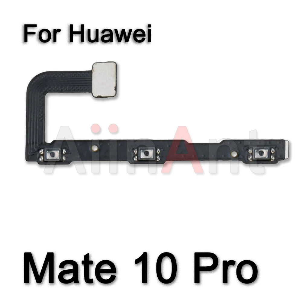 Aiinant Button key Switch Volume On Off Power Flex Cable Control Ribbon For Huawei Mate 8 9 10 20 20X 30 Lite Pro Phone Parts