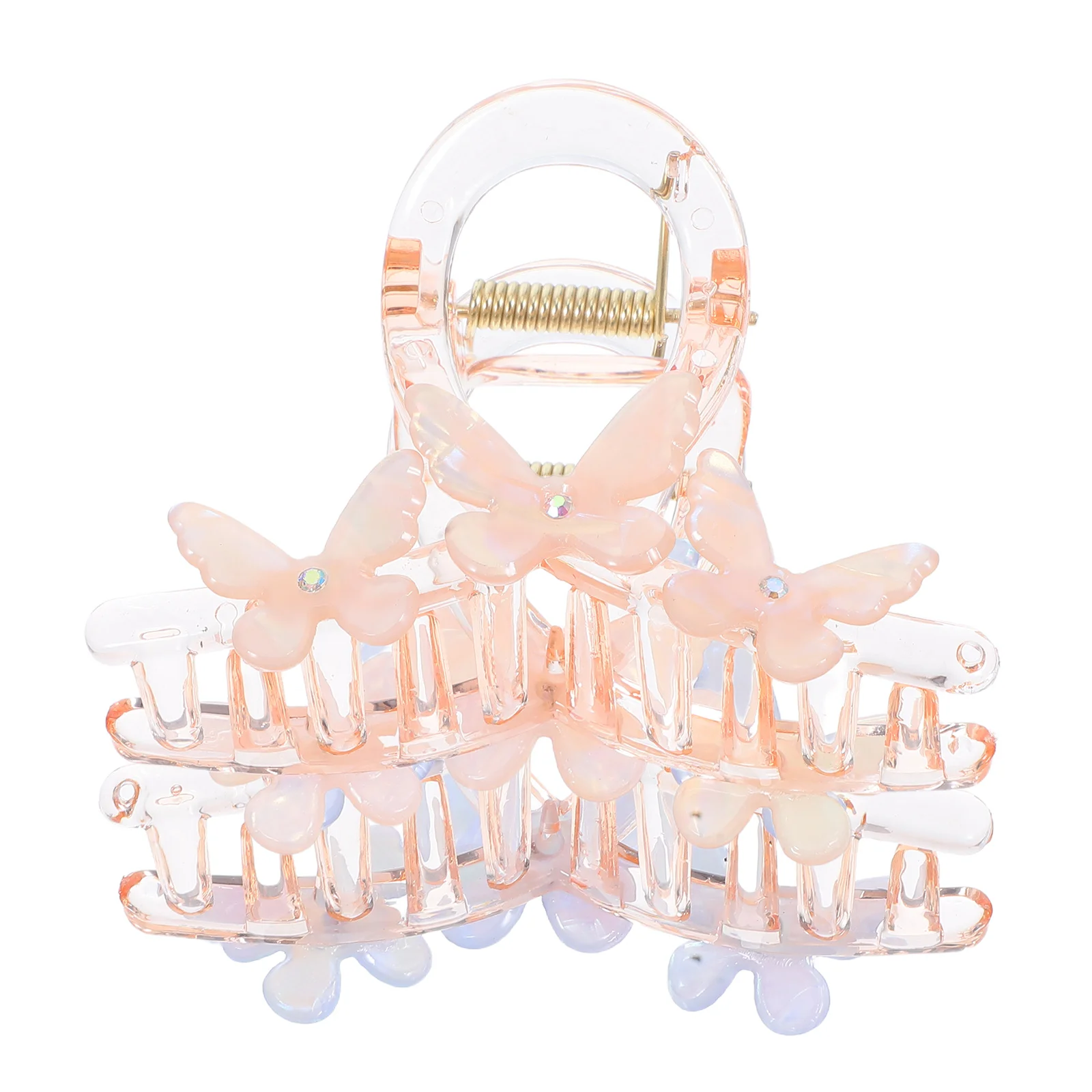 

2 Pcs Hair Accessories Cute Jaw Clips Butterfly Claw Clamps Animal Decorative Non-slip
