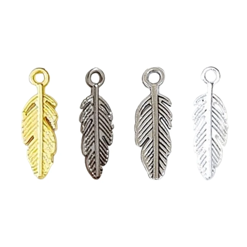 

U2JC 50pcs Decorative Charm Pendant For Craft Project Multiuse Hanging Tassels For Crafting Headwear Supply