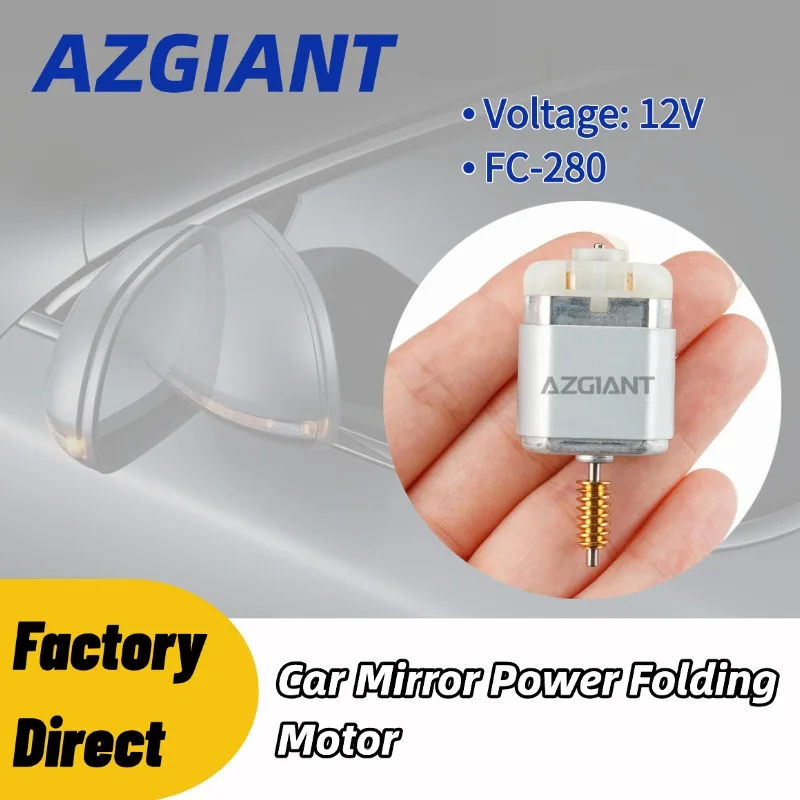 AZGIANT Folding Mirror Motor Replacement Part Low Noise 12V for Kia K2 Kona Morning Picanto MK3 Pride MK4 Car Accessories