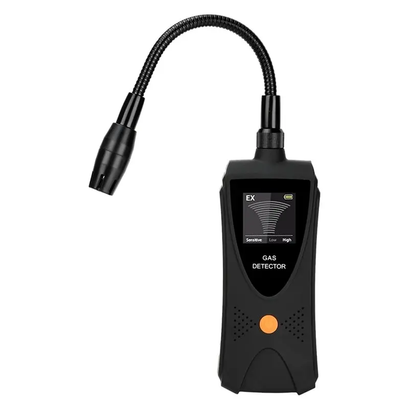 

【FAST-SALE】Natural Gas Leak Detector Combustible Gas Detector Methane LPG Leak Detection Analyzer Tool With Audible Visual Alarm