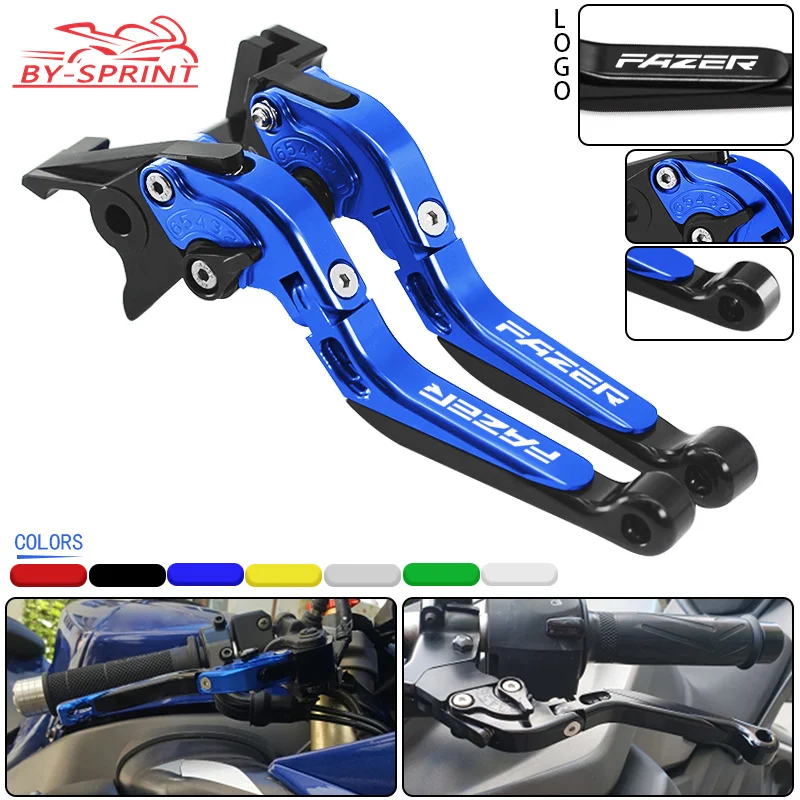 

FAZER Motorcycle Adjustable Folding Extendable Brake Clutch Lever For FZ6 FAZER FZ6R FZ1 FZ1N/S FAZER FZ8 2004-2018 Brake Clutch