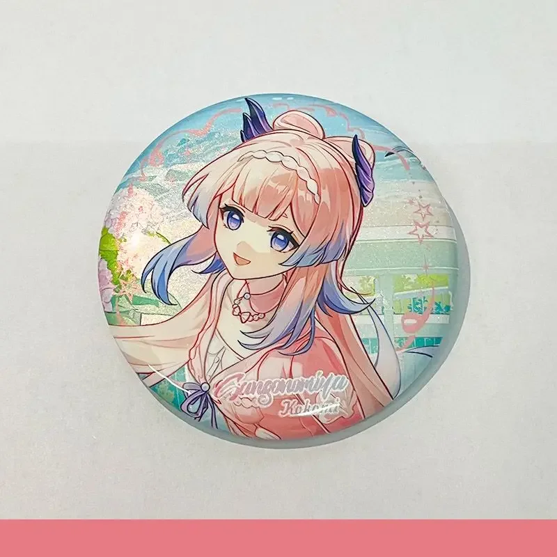 Anime Game Genshin Impact Sangonomiya Kokomi Cosplay Acrylic Desktop Stand Figure Badge Itabag Button Brooch Collection