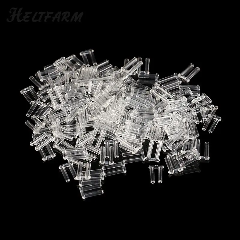 100Pcs/Set Double Rubber Plug For Frameless Glasses Spare Buckle For Prescription Glass Glasses Equipment Accessories