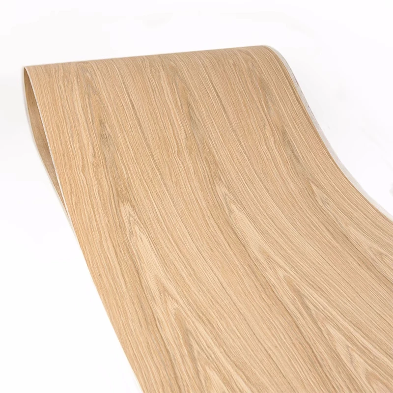 

Natural Wood Veneer White Oak for Furniture Backing Fleece about 60cm x 2.5m 0.4-0.5mm C/C