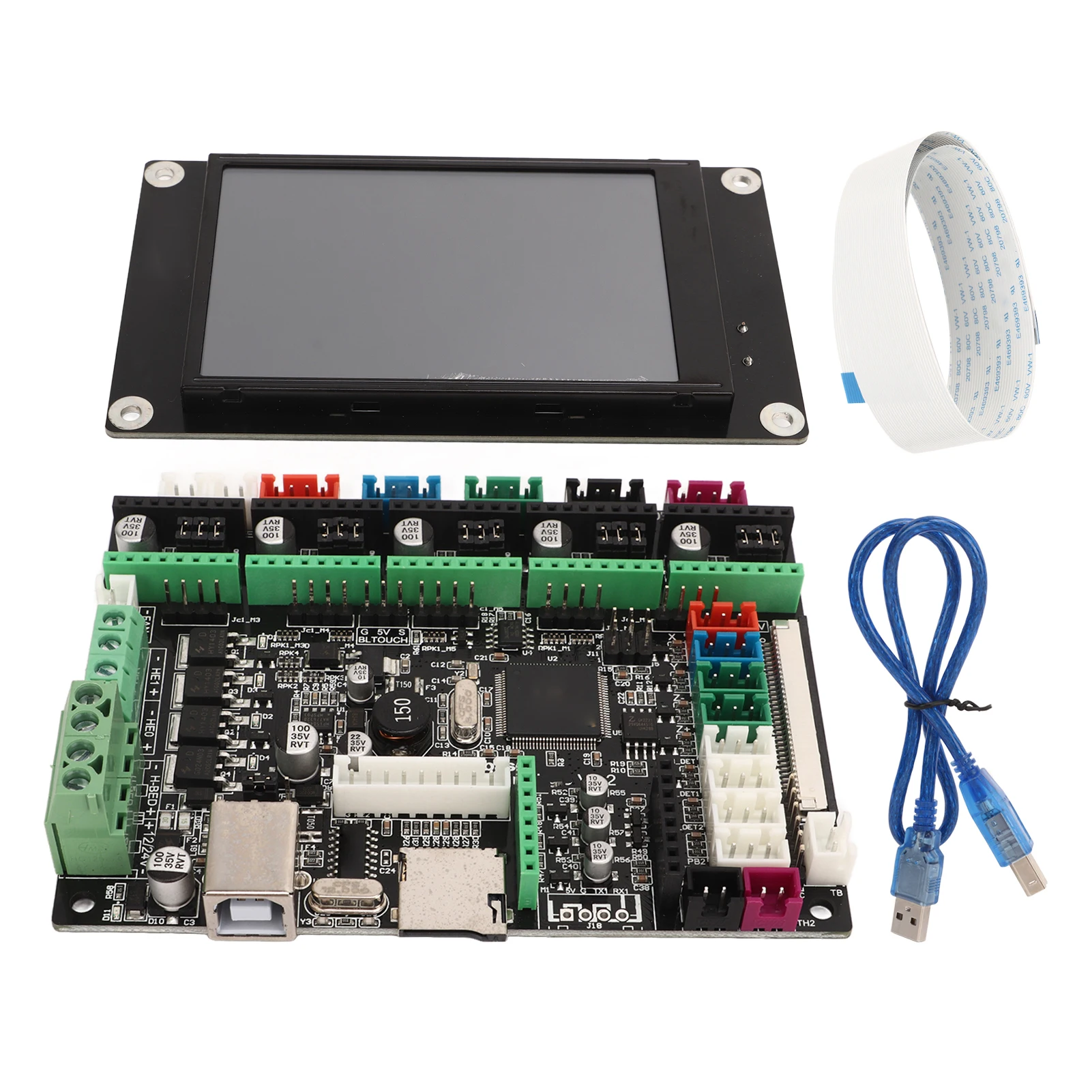 

3D Printer Control Board Kit MKS Robin Nano V1.2 32Bit Mainboard with TFT Mini Portable Integrated Mainboard Controller Parts