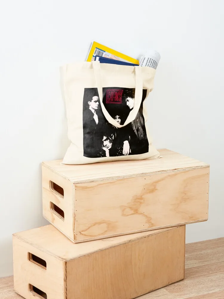 الفرقة Caifanes شعار الموسيقى المشارك حمل حقيبة حمل حقيبة مخصصة حمل الحقائب الجمالية حقيبة قماش أكياس البقالة قابلة لإعادة الاستخدام #4