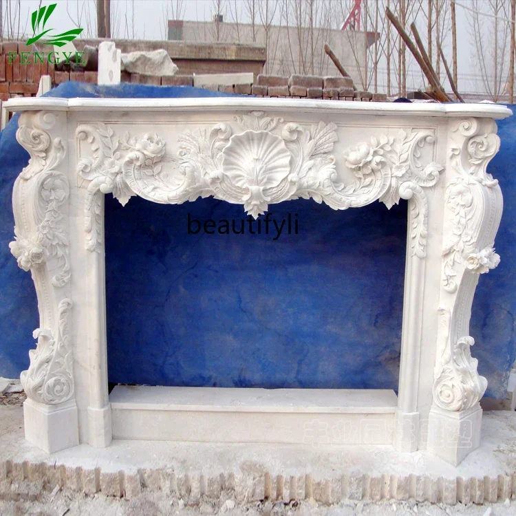 Spot Marble Firepla…