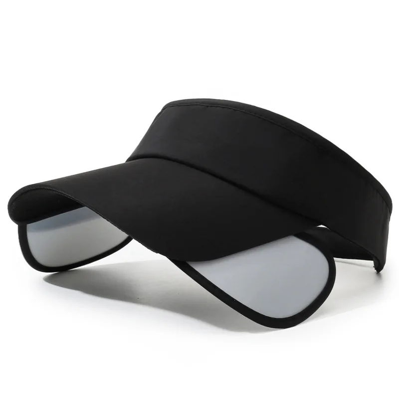 Pull-up brimmed baseball cap, open-top sun protection, suitable for both men and women, quick-drying for outdoor activities