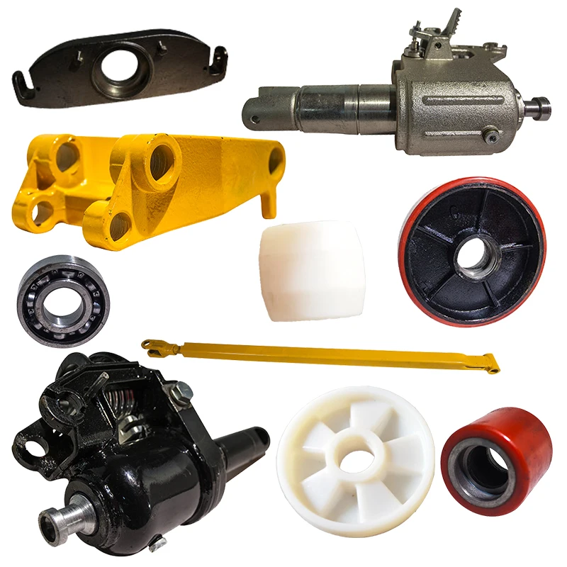 

Wholesale Factory Read-to-Ship Manual Forklift Spare Parts Pallet Truck Jack Pump Wheels PU Bearing Parts Accessories-New