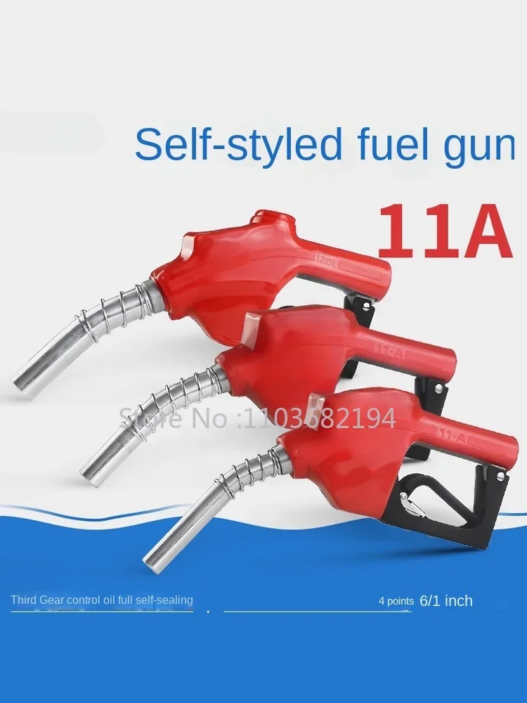 11 A120 Oil Injector Gun Diesel Gasoline Self-Sealing Automatic Jump Large Diameter Large Flow 6 Minute 1 Inch Tanker Gun Head