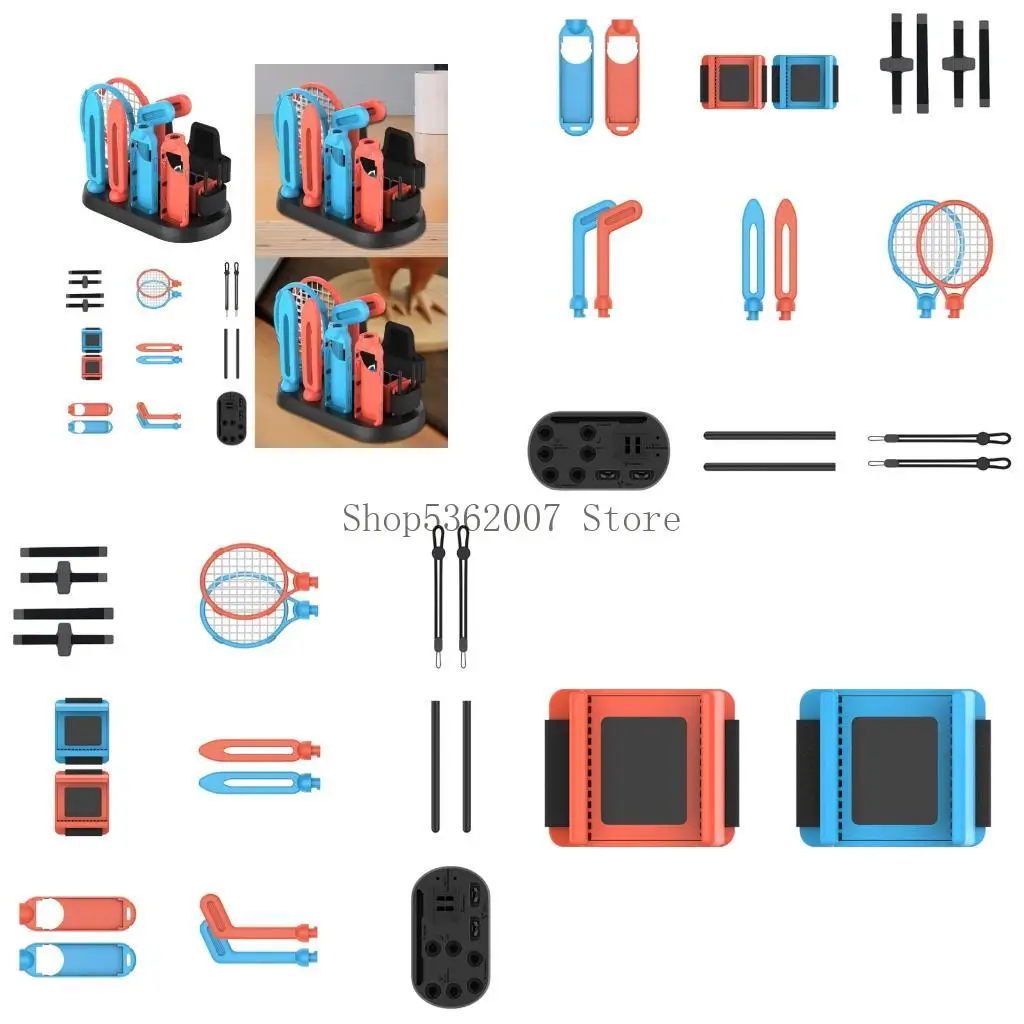 Sports Accessories Bundle for Game Controller Golf Club Tennis Racket 40JB