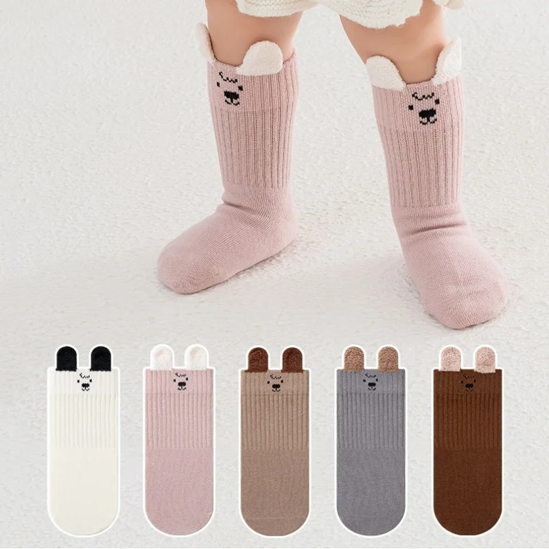 

Cute Cartoon Cotton Baby Socks Comfortable Boneless Children Socks for Boys & Girls Toddler Footwear 0-8 Years Kids Clothing Acc