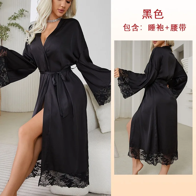 Indumenti da notte camicie da notte accappatoi abbigliamento donna Homewear sottile nuovo Sexy confortevole Casual traspirante semplice elegante vestibilità ampia