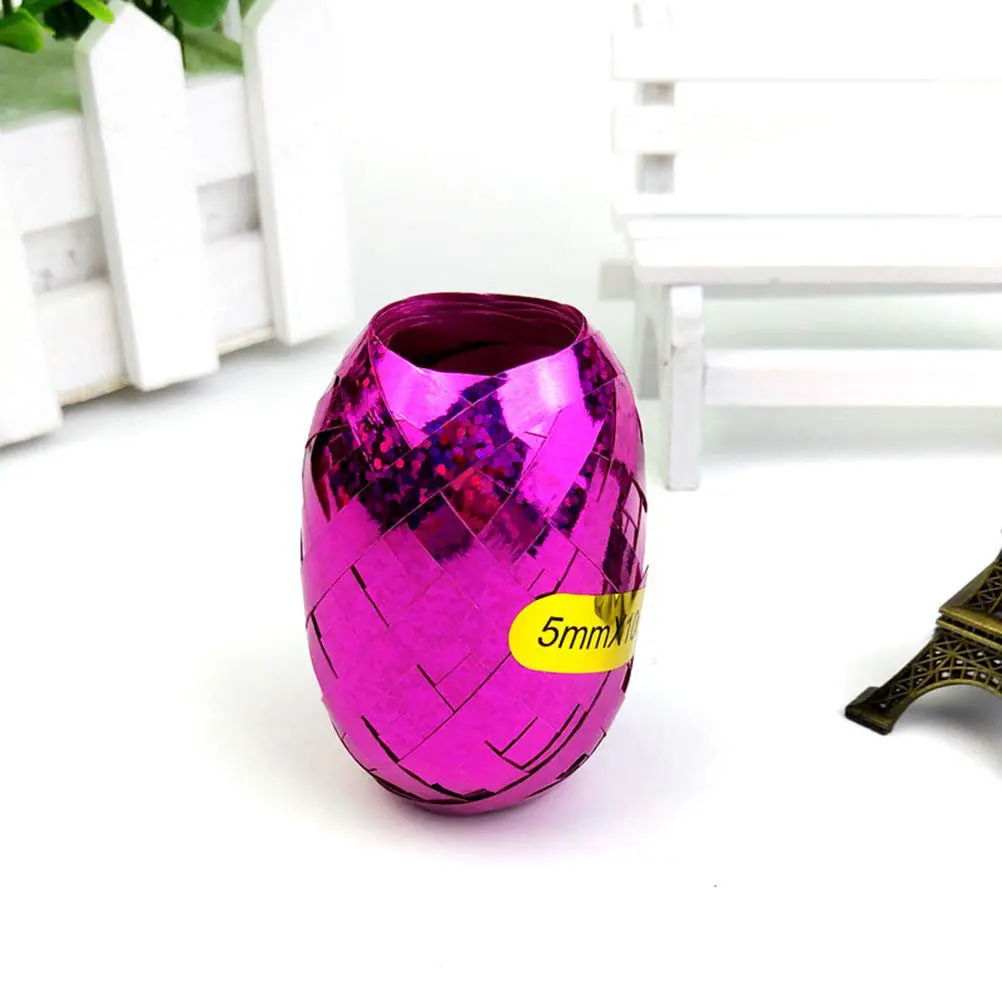 12Pcs Sparkle Curling Ribbons 10M Mixed Color Rolls Balloon Ribbon Gift Wrap Balloons Decoration Balloons Ribbons