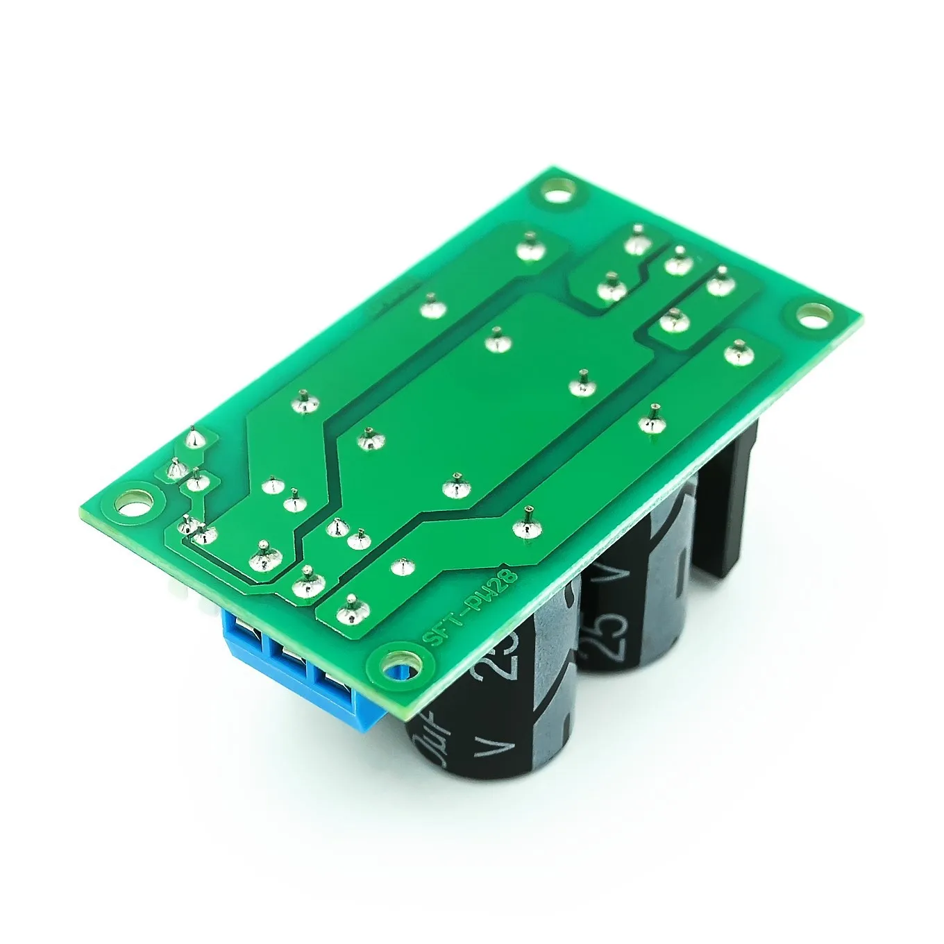 PW28 Dual Power Filter Power Amplifier Board Rectifier High Current 25A Flat Bridge Unregulated Power Supply Board DIY