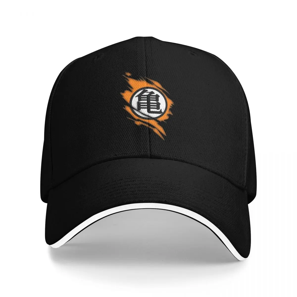 

KAME Logo Scratched Baseball Cap custom caps Rugby Bobble Hat For Man Women's