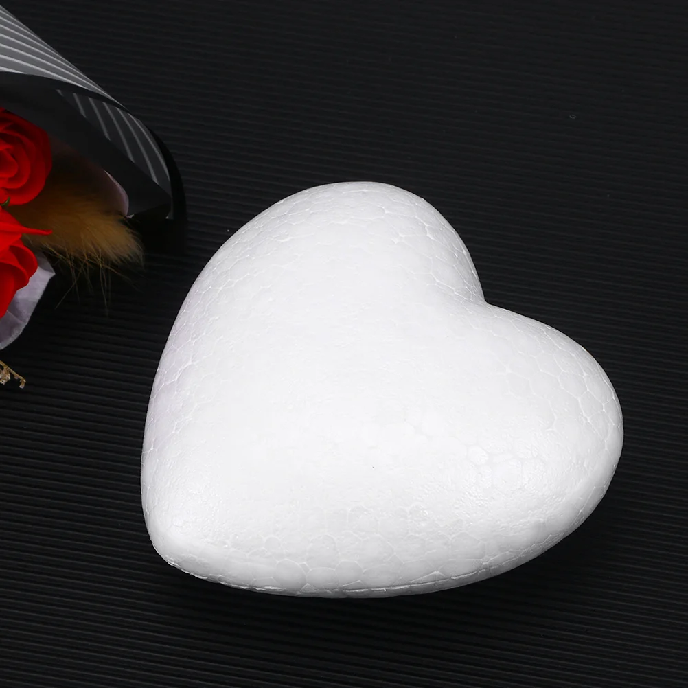 24 Pcs Valentine's Day Crafts Heart Model DIY Decorate Centerpieces Ornament Party