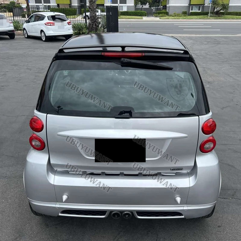 Für Benz Smart Fortwo 453 451 Heckklappenlippe ABS Flügelspoiler Auto-Styling Heckspoiler für Benz Smart Fortwo 453 451