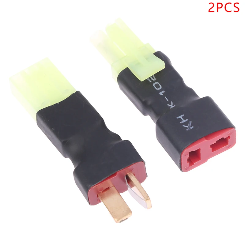 2PCS Deans T To Mini Tamiya Plug Female Male Adapter Connector For Kyosho RC Battery ESC RC Toy Accessories Remote Control Toy