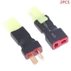 2PCS Deans T To Mini Tamiya Plug Female Male Adapter Connector For Kyosho RC Battery ESC RC Toy Accessories Remote Control Toy