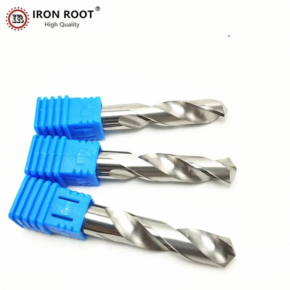 

1P 45° CNC Lathe Too Aluminuml Solid Carbide Drill Bit 11.5mmx30x70, 12mmx30x70,12.5mmx30x70Straight Shank Twist Drill Bit