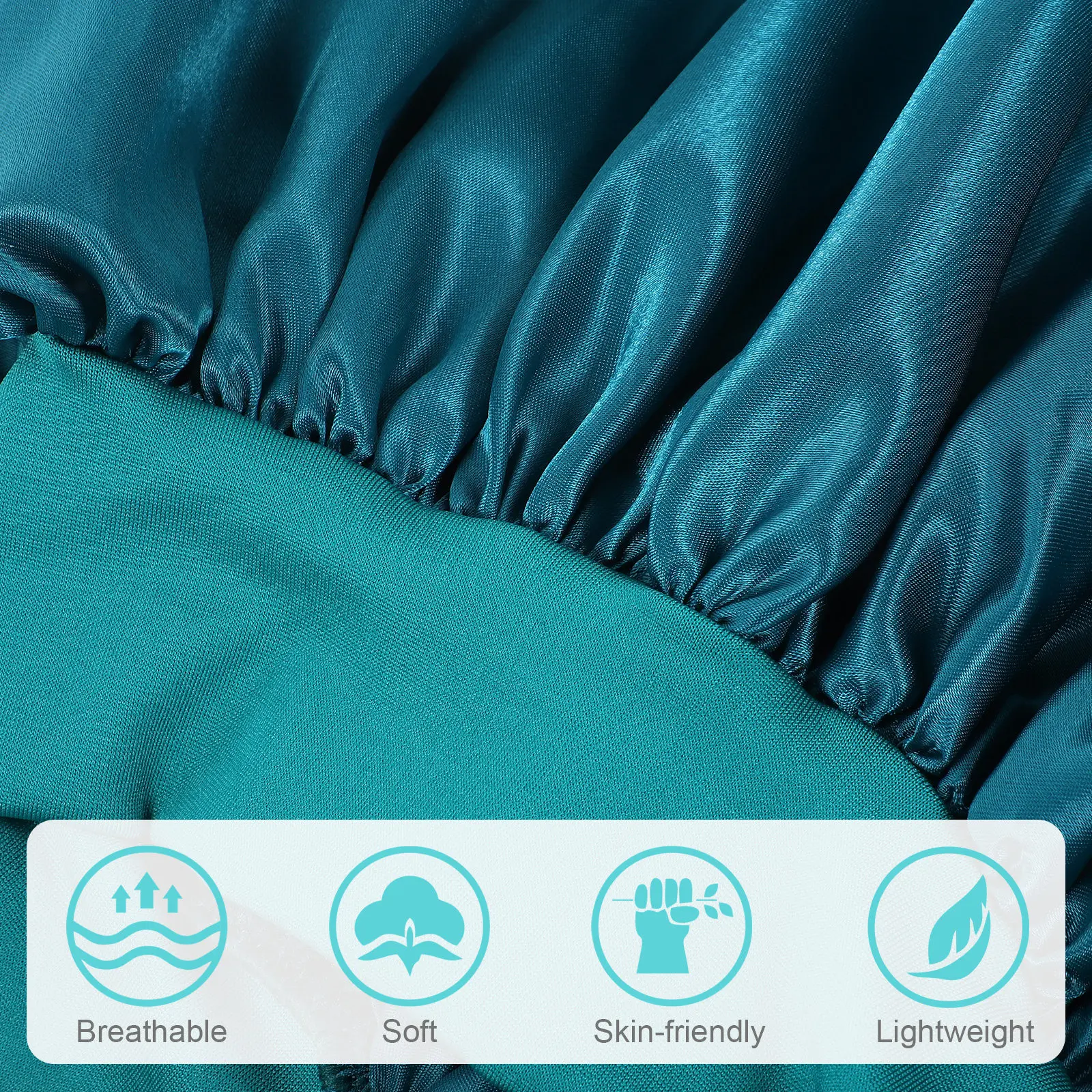 

Fresh Vibrant Solid Color Sleep Cap Featuring Fashionable Bowknot Decor Ideal for Sleeping and Styling Hair Bonnet for Curly