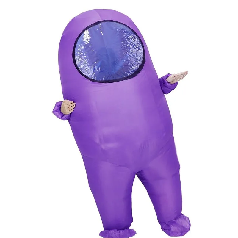 Aufblasbares Astronauten-Kostüm Für Erwachsene – NASA-Weltraumanzug Als Halloween- Oder Party-Kostüm Inkl. Ventilator