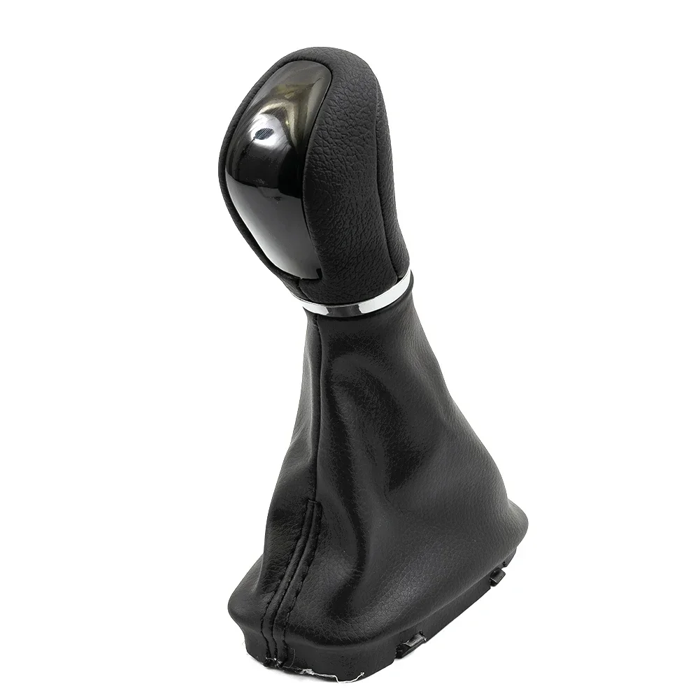 Black Automatic Gear Shift Knob With Gaitor Boot Fit For Mercedes For Benz W203 W204 Automatic Transmission Car Accessories