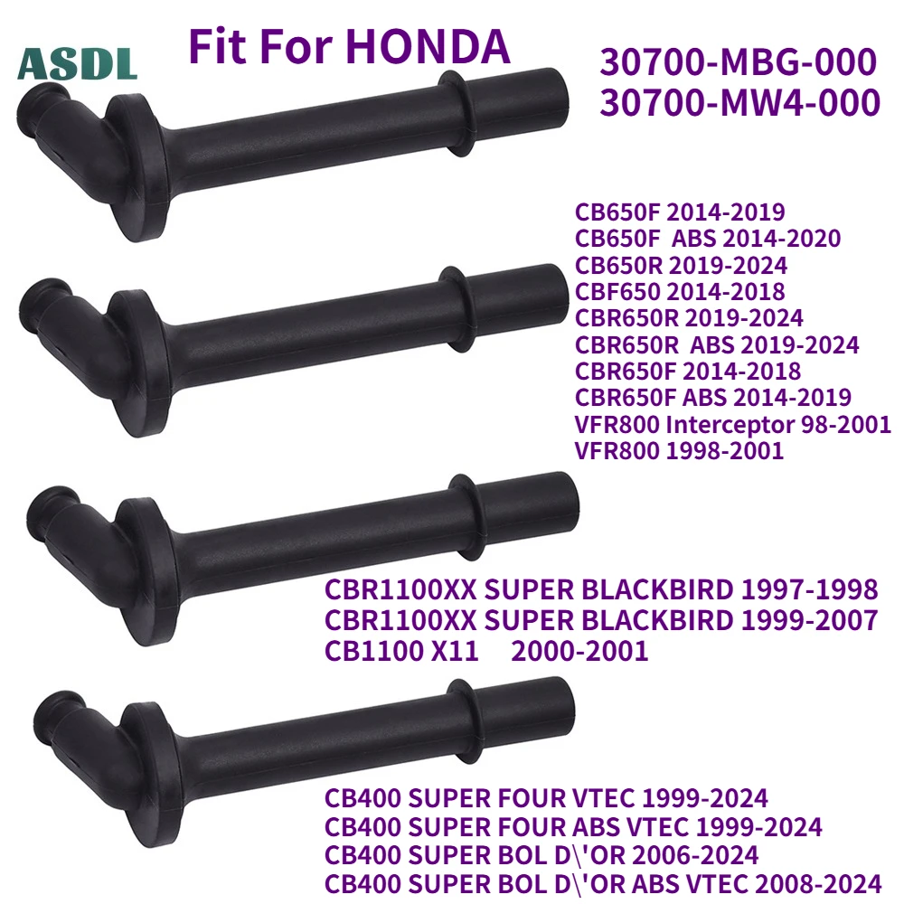 

For HONDA CB400 99-24 VTEC CB650 CBF650 CBR650 VFR800 CBR1100XX CB1100 Motorcycle High Voltage Cap Spark Plug Cap Accessories