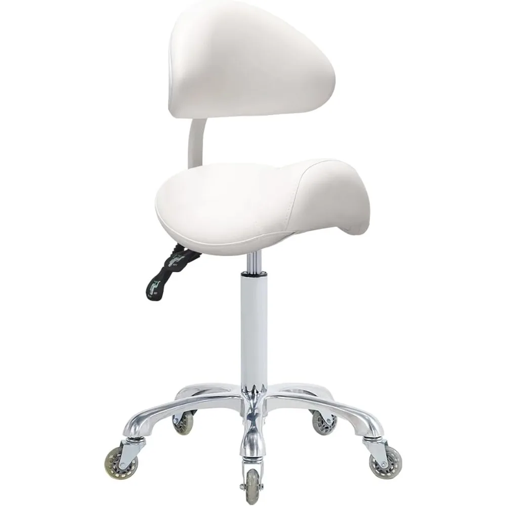 

Stool Rolling Chair with Back Support,Esthetician Tattoo Dental Stool Chair,Lash Chairs for Eyelash Tech Massage Salon