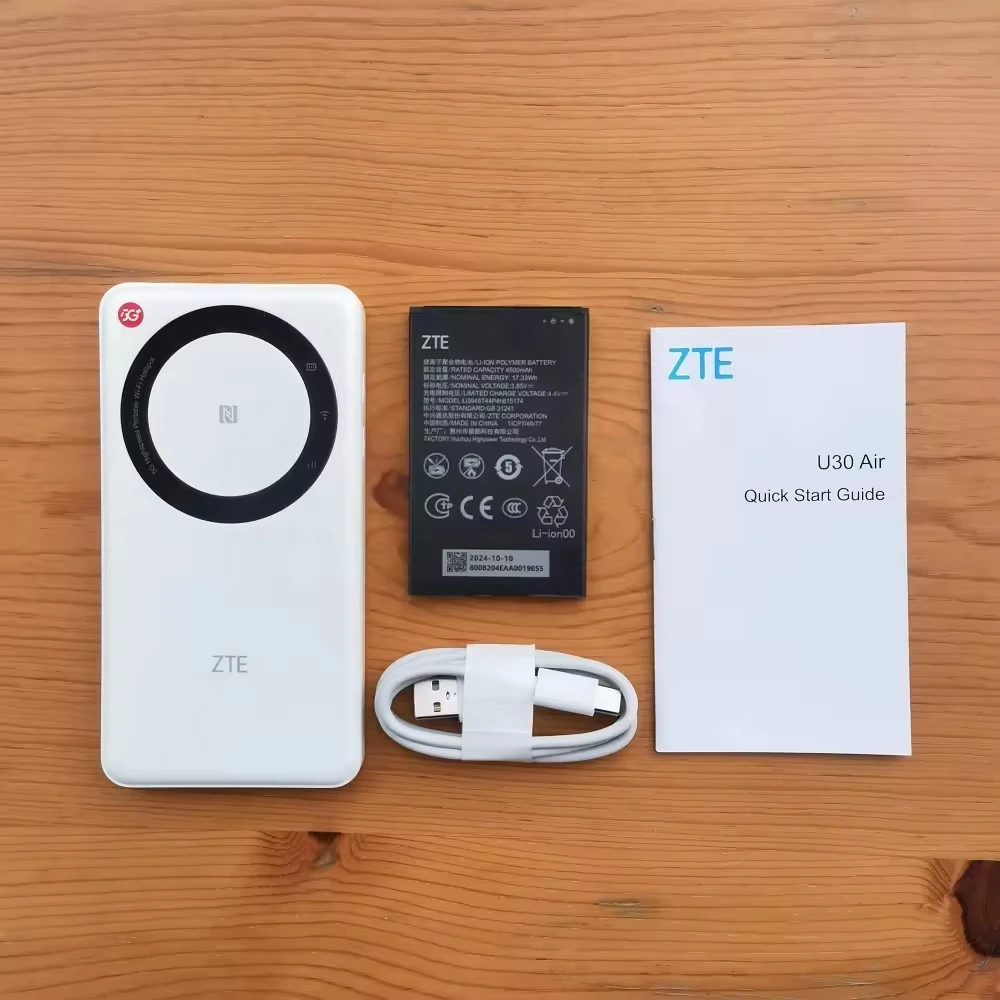Newest ZTE U30 Air 1.83Gbps Mobile Hotspot Modem WiFi Modem 5g Wireless WiFi Support 5g Fast Network SA & NSA