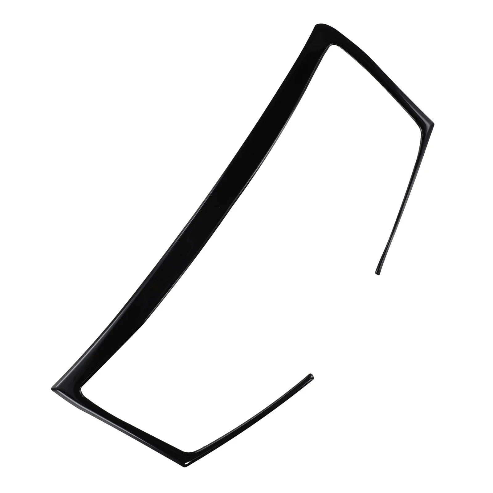 Transform your For Honda For Accord into a Stylish and Sophisticated Ride with the Piano Black Central Console Frame Cover Trim