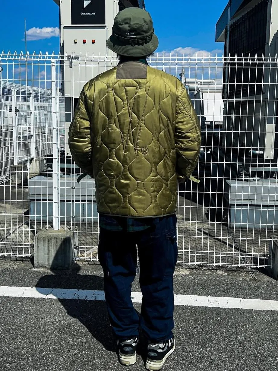 

ex Military Sle Sewn Jaet Nylon Ripstop Inner Versatile Youth Faion Long Sve Regular Fit Autumn Winter Coat